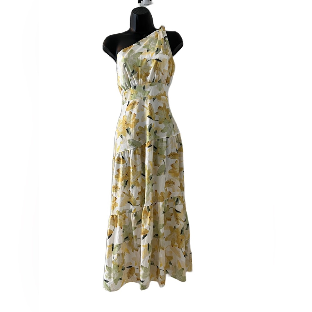 Women Maxi one shoulder dress